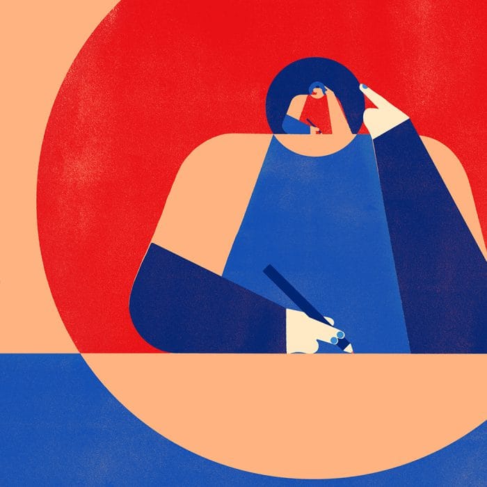 A story on mastering Focus while studying. Illustration for Psychologie Heute.