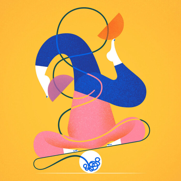 How regular exercise helps maintain mental balance. For GEO Magazin.