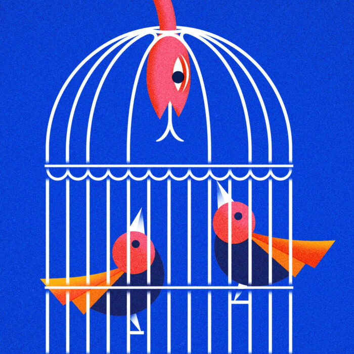 The risk of freedom gradually eroding through quiet compliance.