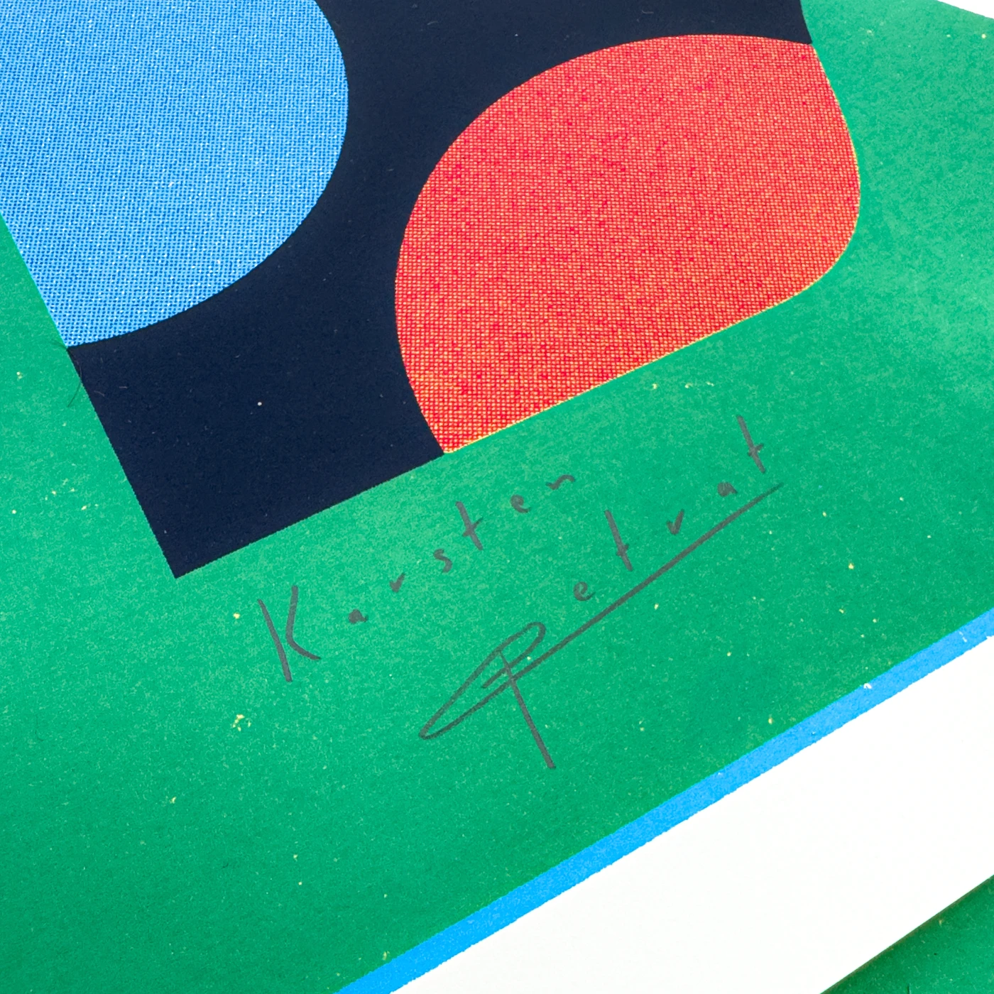Dancing – screen print by Karsten Petrat