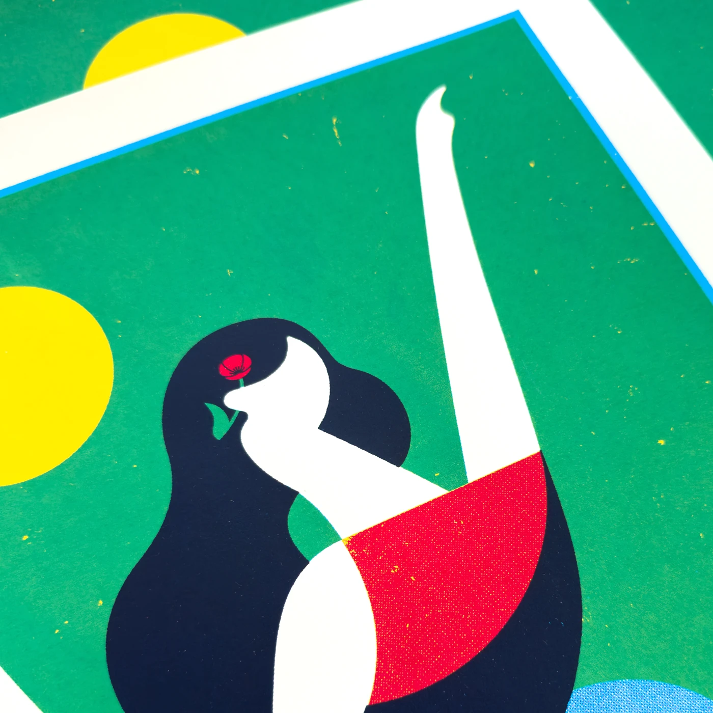 Dancing – screen print by Karsten Petrat